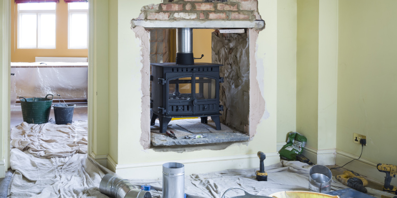 Wood Stove Installation in Kernersville, North Carolina